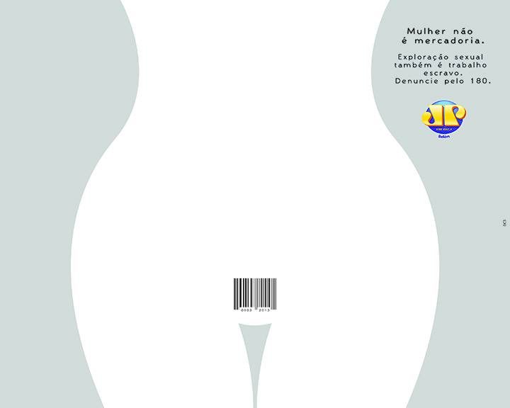 Jovem Pan — silhueta feminina, campanha contra exploração sexual