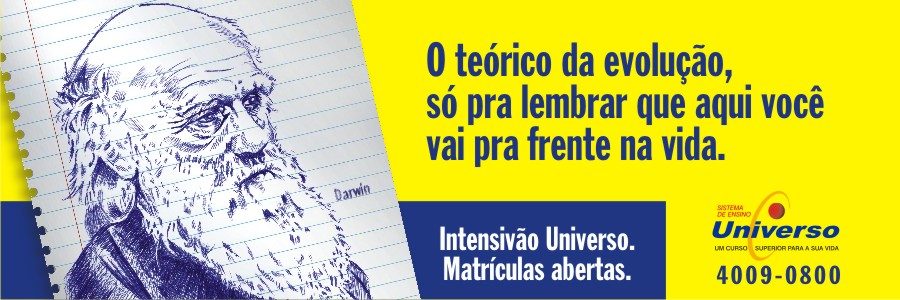 Sistema de Ensino Universo — Darwin, o teórico da evolução