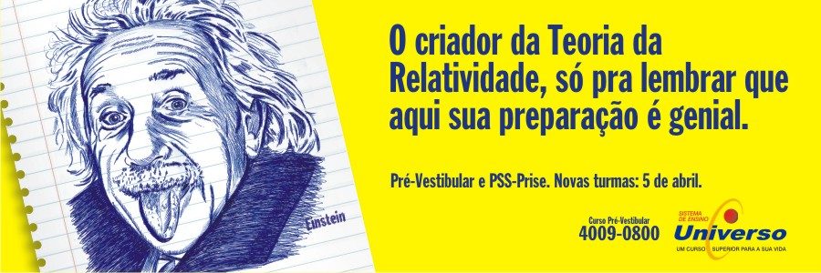 Sistema de Ensino Universo — Einstein, o criador da Teoria da Relatividade