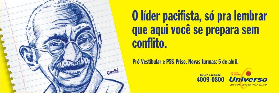 Sistema de Ensino Universo — Gandhi, o líder pacifista